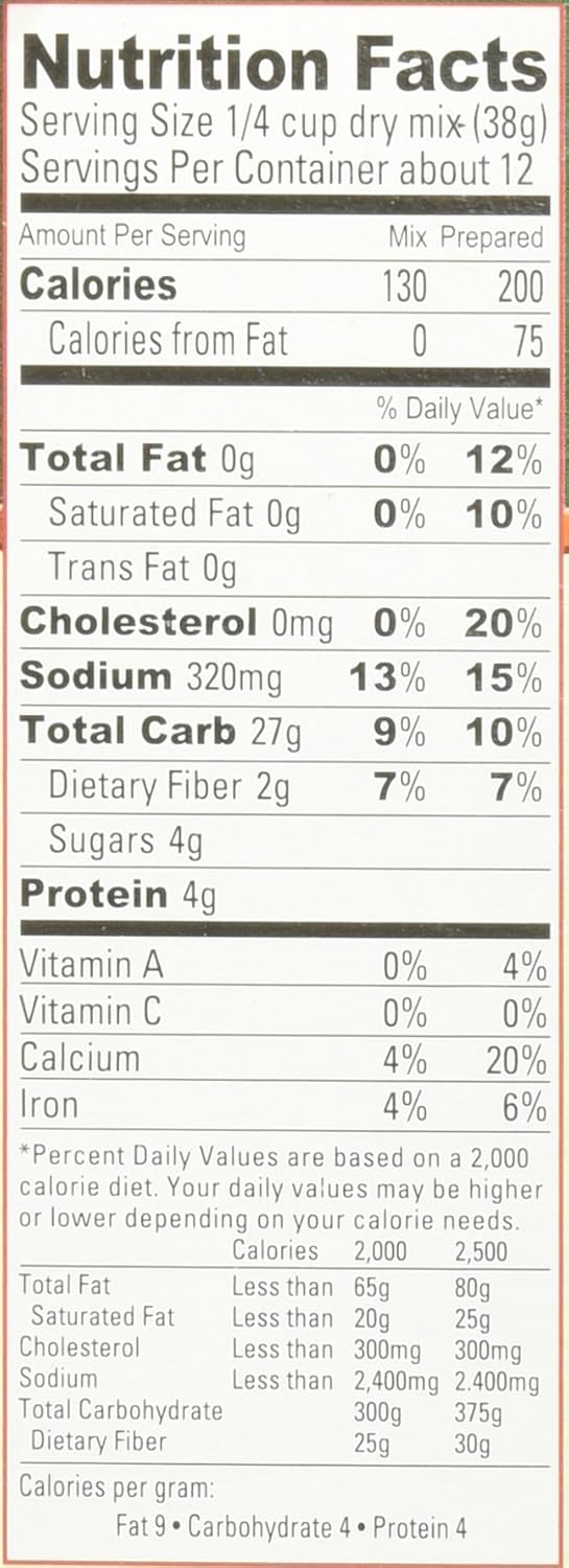 Maple Grove Farms Natural Pancake and Waffle Mix, 16 Ounce - 8 per case.