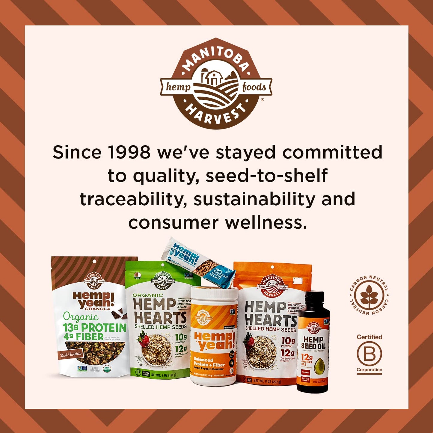Manitoba Harvest Organic HempDk Chocolate Granola 10 oz (Case Pack of 6)
