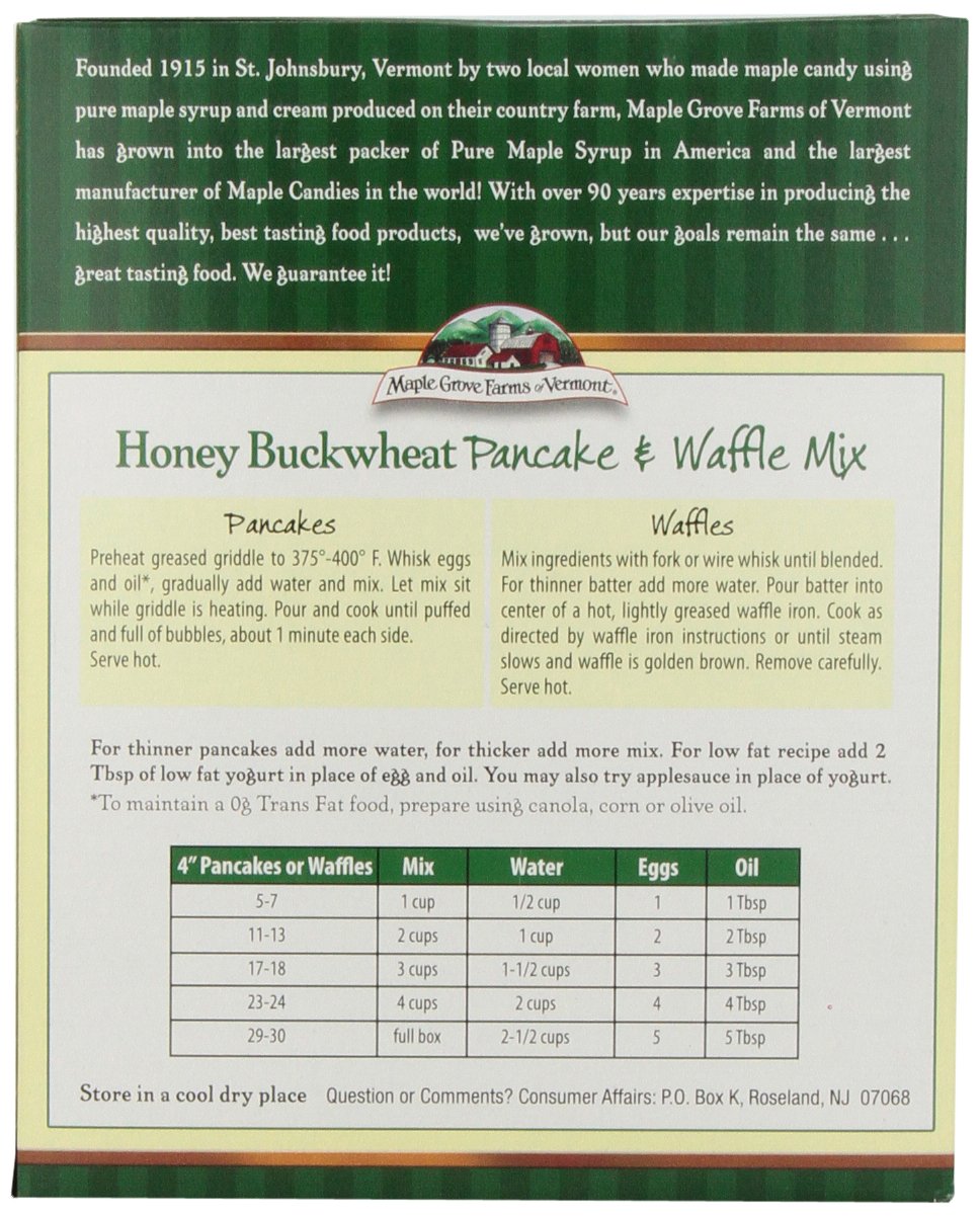 Maple Grove Mix Pncake Buckwht Hny, PartNo 54264, by Maple Grove, Pack of 6