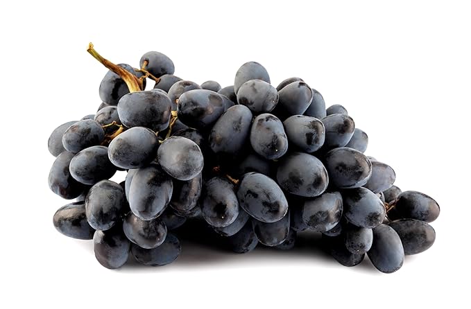 Fresh Black Seedless Grapes by RawJoy Farms