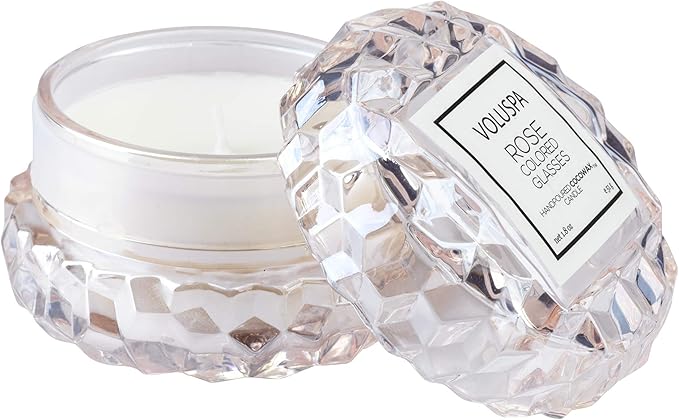 Voluspa Rose Colored Glasses Macaron Candle
