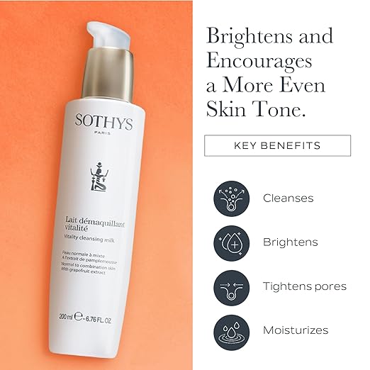 Sothys Vitality Cleansing Milk - 200 ml / 6.76 oz