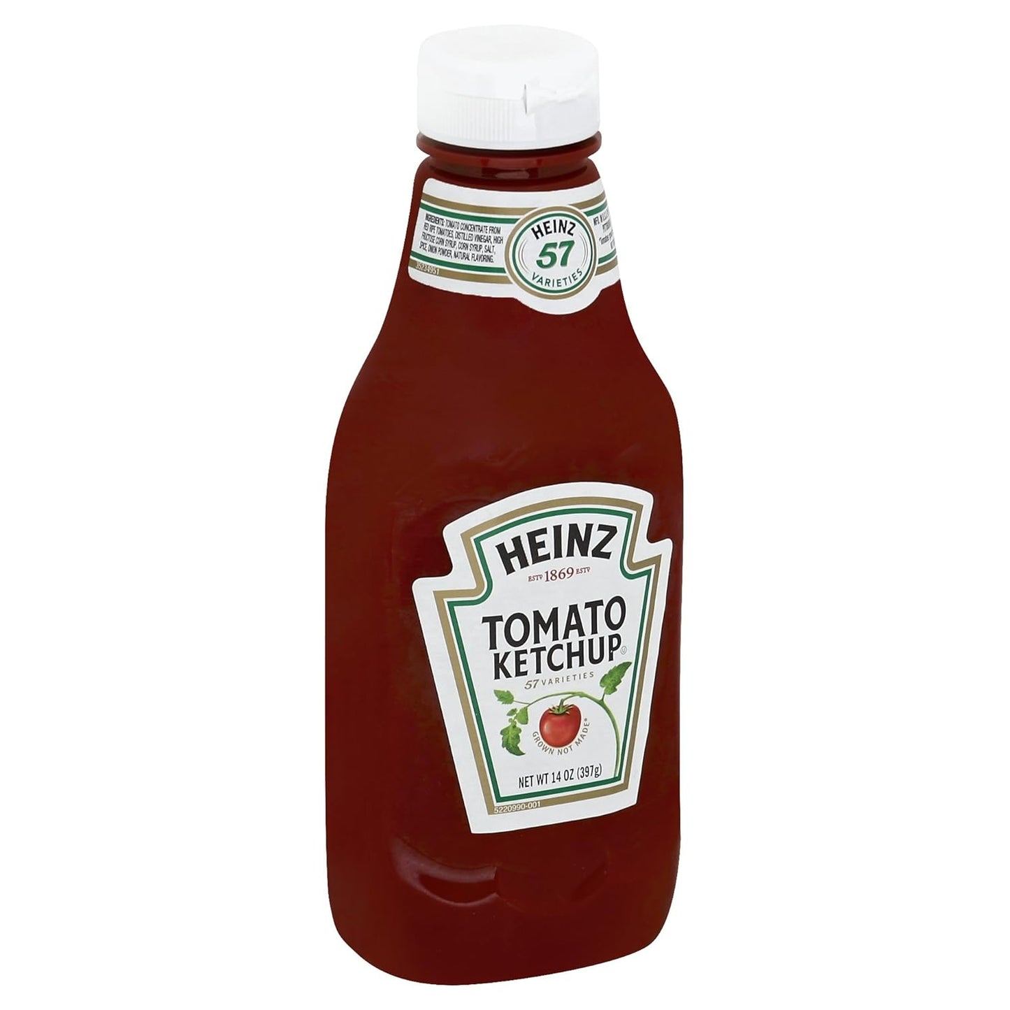 Heinz Tomato Ketchup 14 oz Bottle (Case Pack of 16)