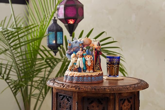 Enesco Disney Traditions Carved by Heart Aladdin Figurine