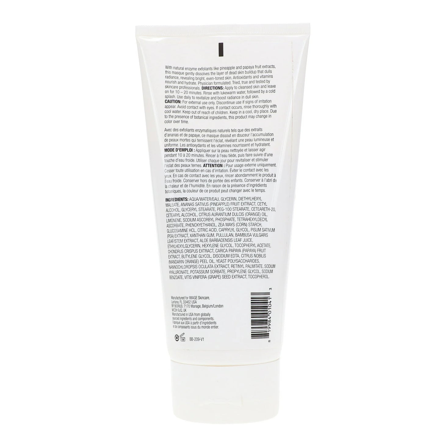Image Vital C Hydrating Enzyme Face Masque Professional 6 oz