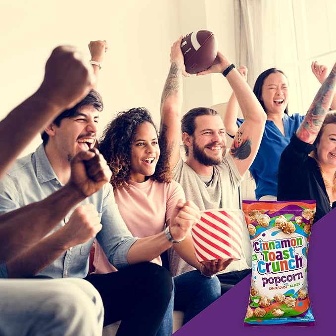 Cinnamon Toast Crunch Popcorn Snack, Cinnadust Glaze, 7 oz (case pack of 8)