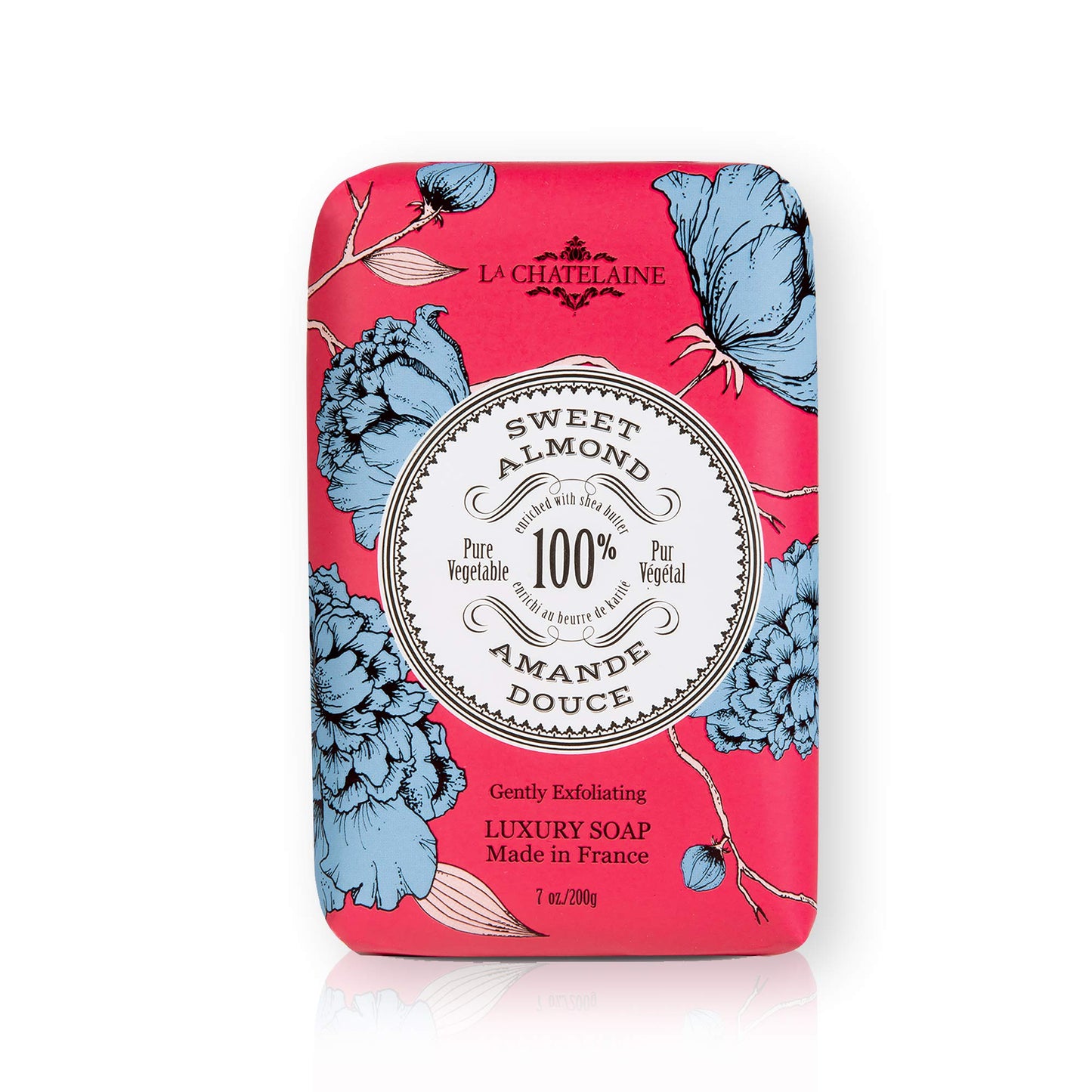 La Chatelaine Luxury Travel Soap Collection, Set of 4: Plant-Based, Made in France with Organic Shea Butter, featuring 2 Shea Hand Creams, 2 shea soaps, & 2 Travel Tins