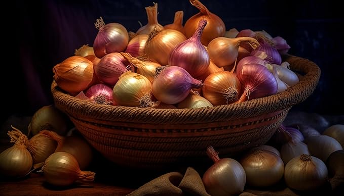 Fresh Variety Pack of Yellow, White, and Red Onions by RawJoy Farms