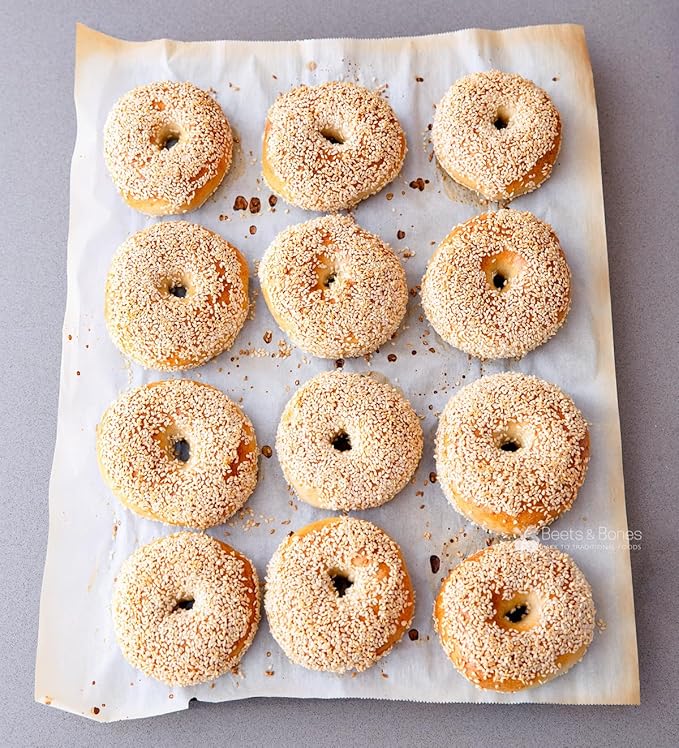 RawJoy Delicious Fresh Baked New York Classic Sesame Bagel