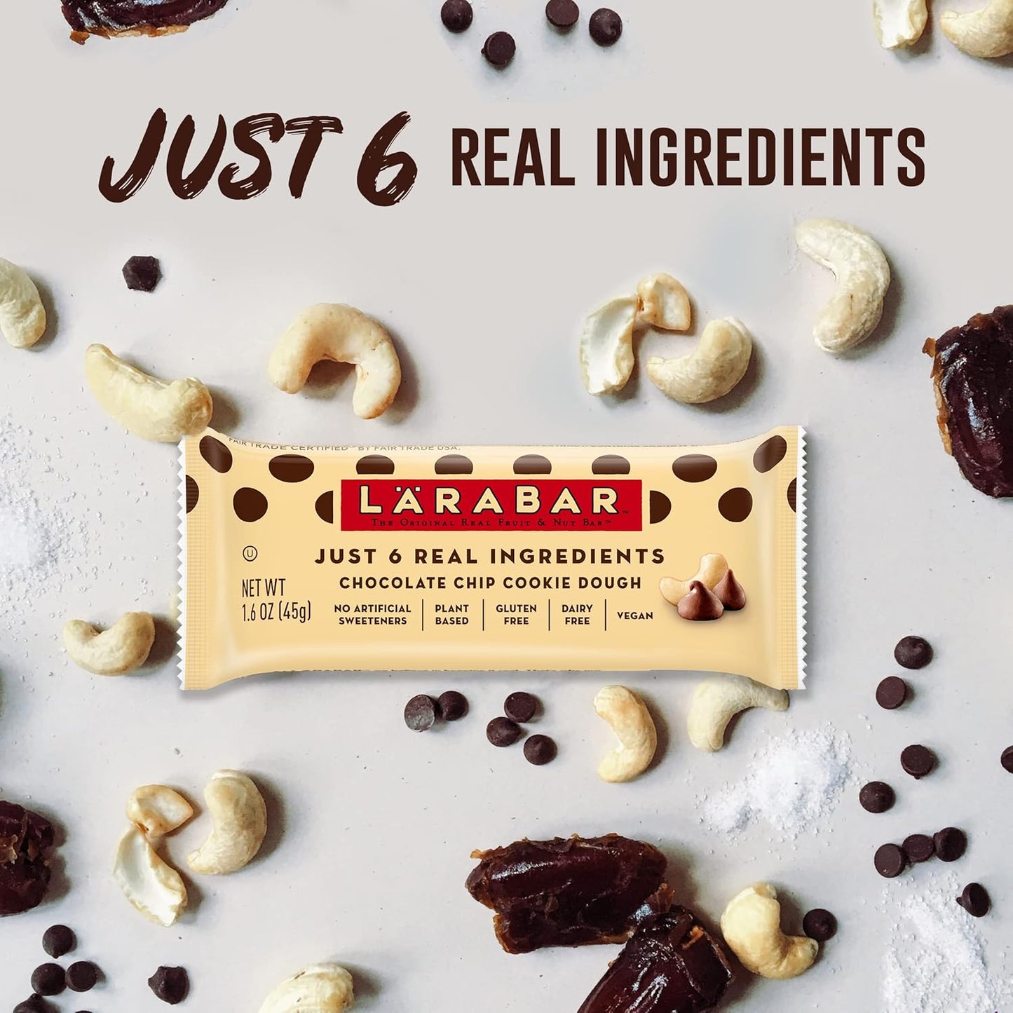 Larabar Chocolate Chip Cookie Dough (8 Bars) 12.8OZ
