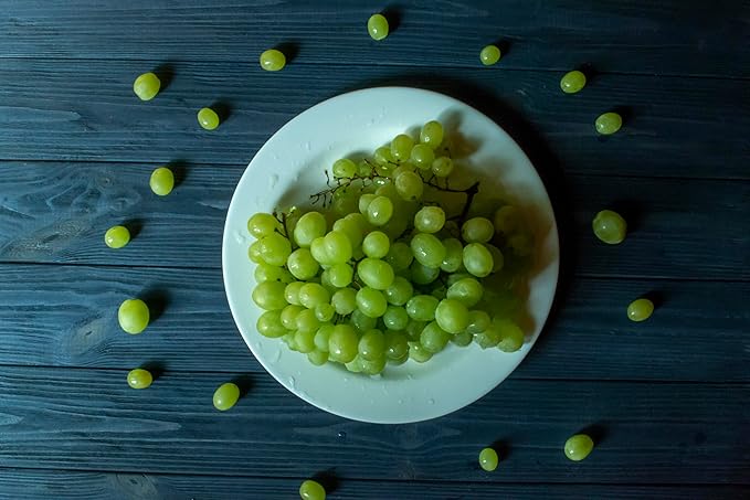 Fresh Grown Green Grapes by RawJoy Farms