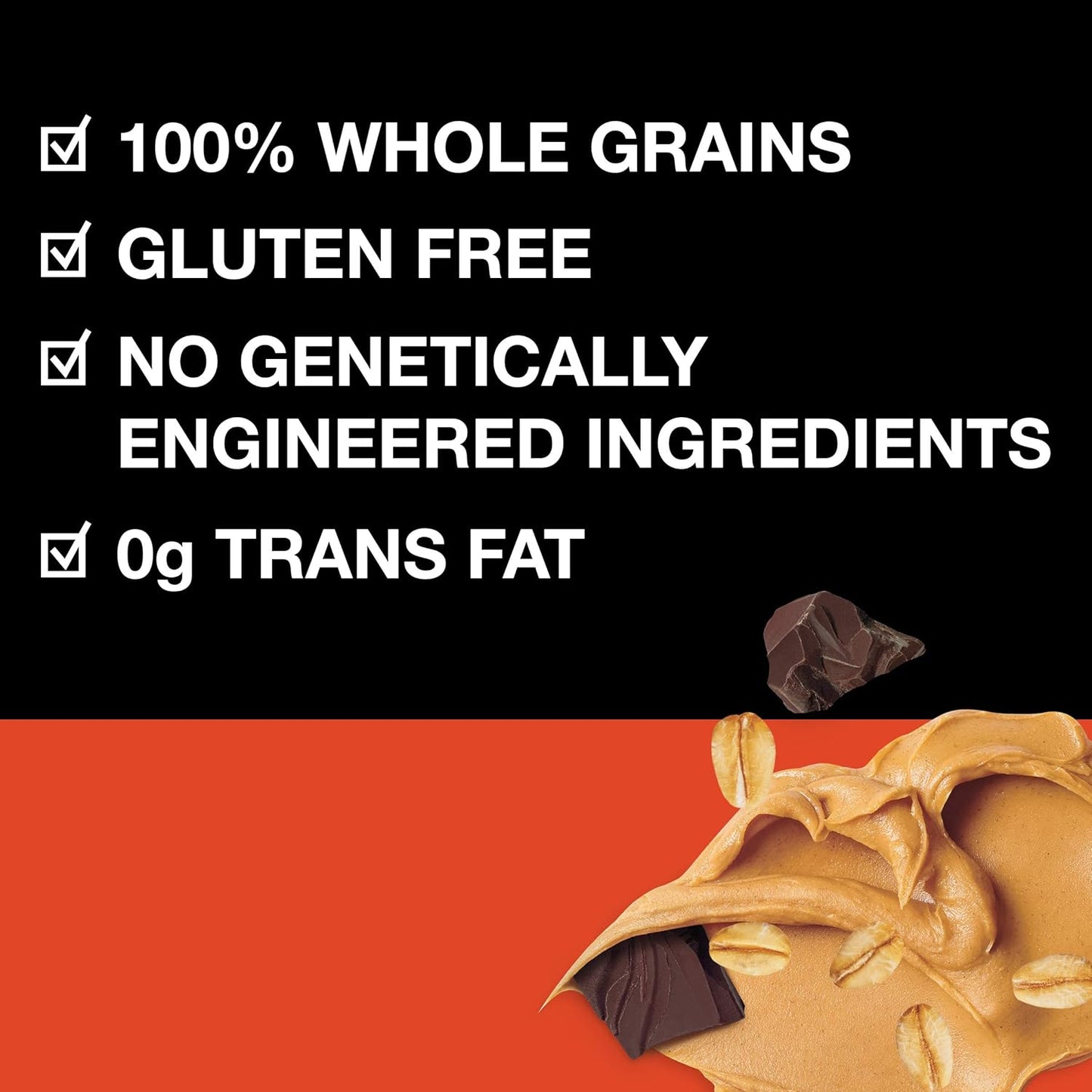 Kind Healthy Grains Granola Bars Peanut Butter Dark chocolate chewy with a crunch 1.2 oz Bars total weight 6.2 oz