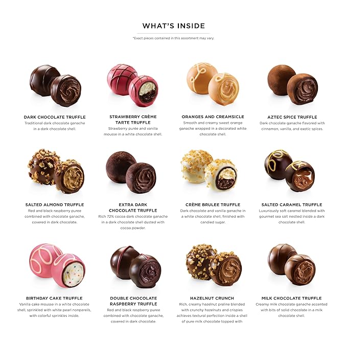 GODIVA Chocolatier Assorted Truffles Signature Gift Box Chocolate 1lb Box 24 peice