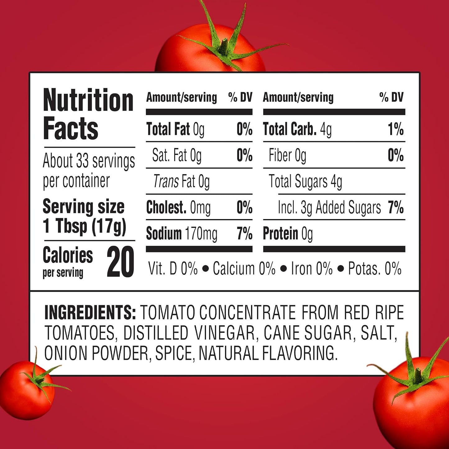 Heinz Simply Tomato Ketchup with No Artificial Sweeteners (20 oz Bottle, Pack of 12)