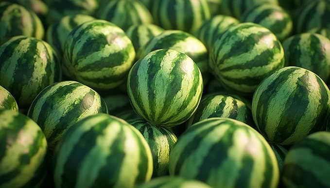 Fresh and Ripe Mini Watermelon by RawJoy Farms