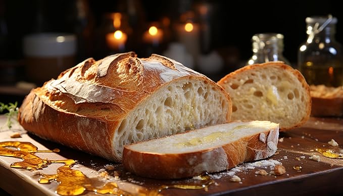 Fresh Baked Ciabatta Bread By RawJoy