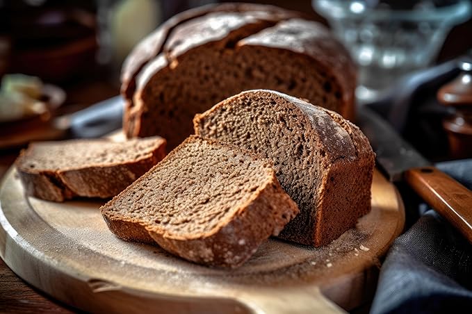 Fresh Baked Rye Bread By RawJoy