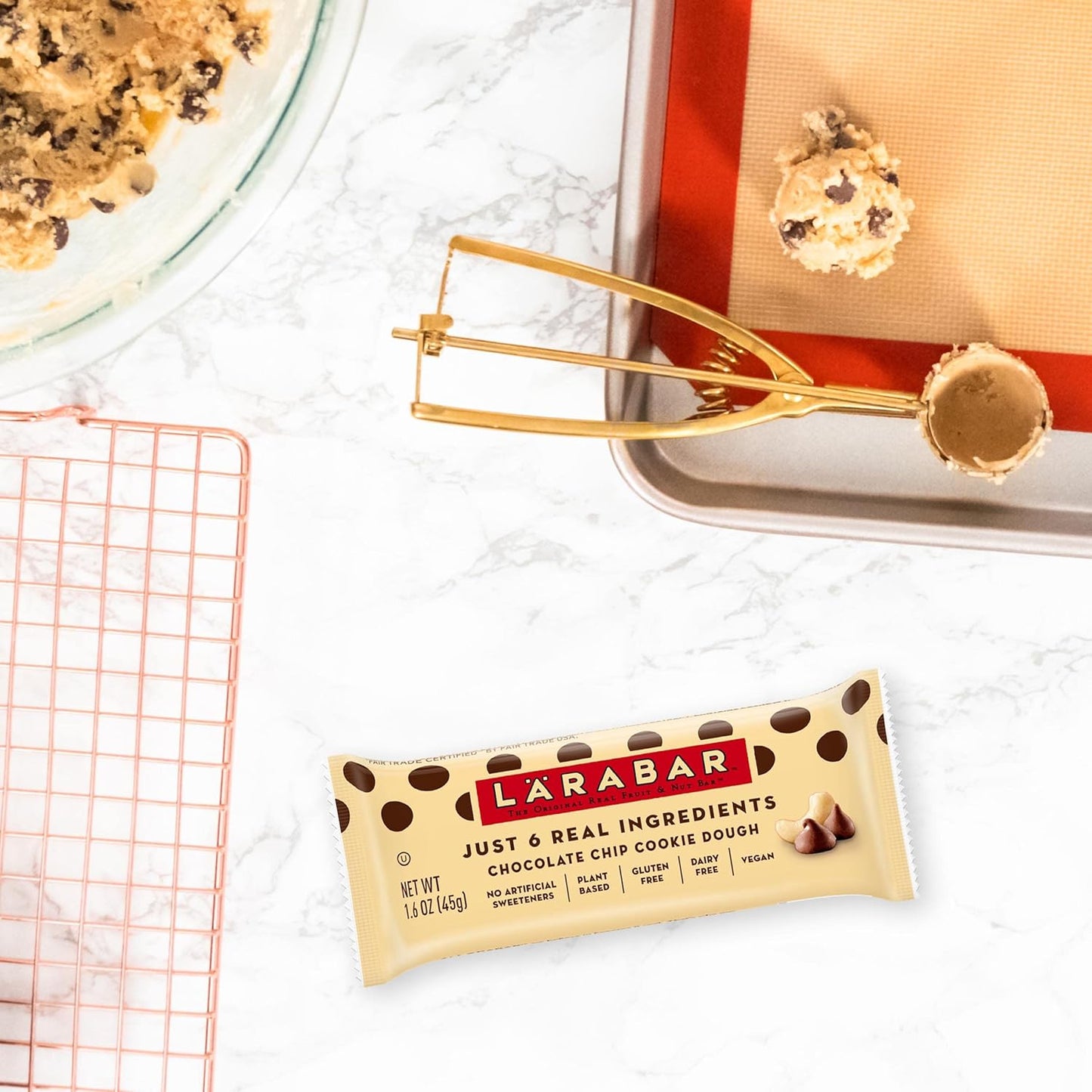 Larabar Chocolate Chip Cookie Dough (8 Bars) 12.8OZ