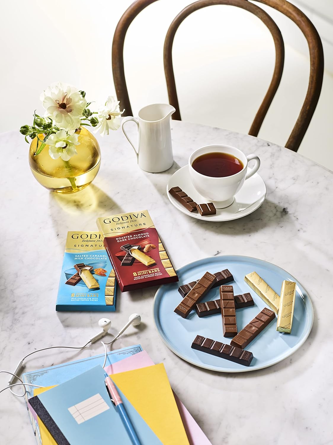 Godiva Signature Sea Salt Dark Chocolate Mini Bars 3.1 oz bars