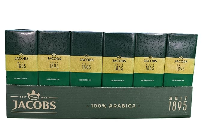 Jacobs Coffee Kronung Signature Arabica Coffee 500 g 12 per case