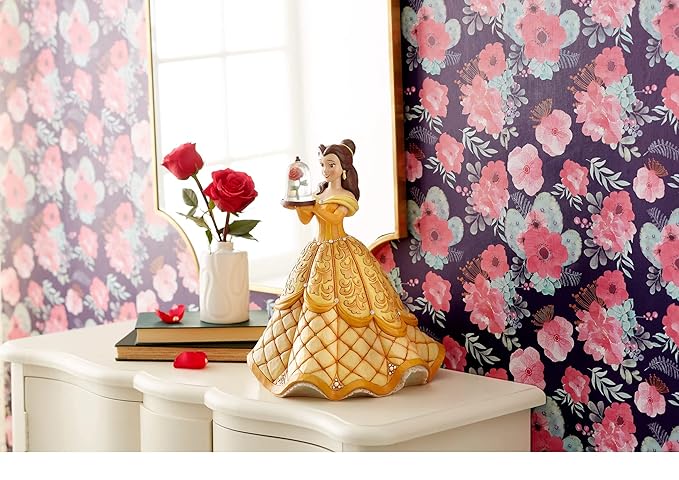 Enesco Disney Traditions Belle Deluxe Figurine