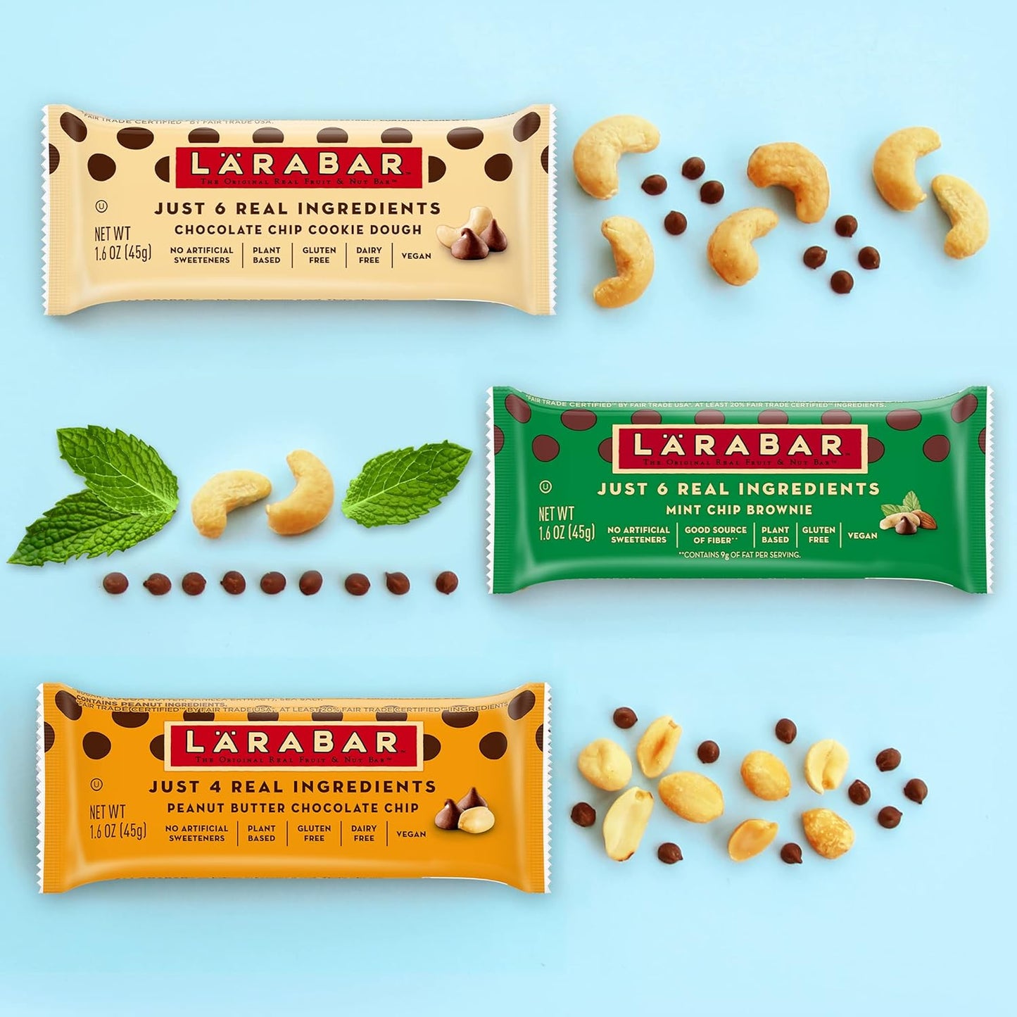 Larabar Chocolate Chip Cookie Dough (8 Bars) 12.8OZ