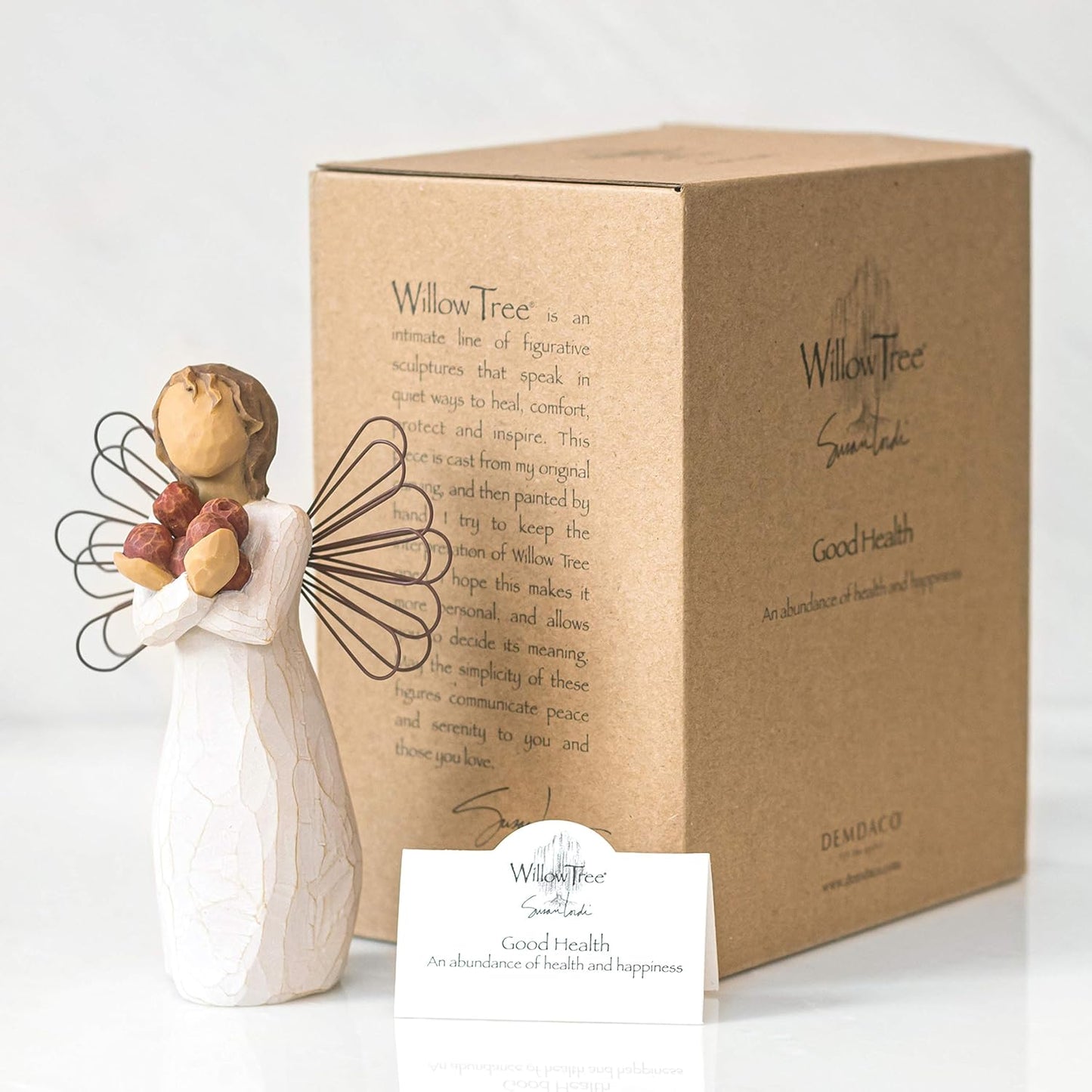 Willow Tree Good Health Figurine Angel 2003 Susan Lordi Demdaco 26123
