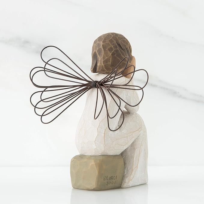 Willow Tree ANGEL OF CARING, Always There With Willing Ear & Open Heart,