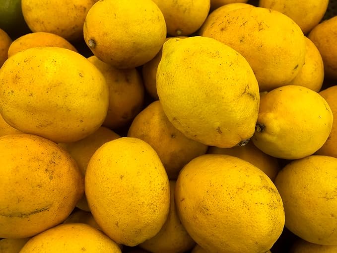 RawJoy Delicious Yellow Sorrento Lemons Fresh From Farm