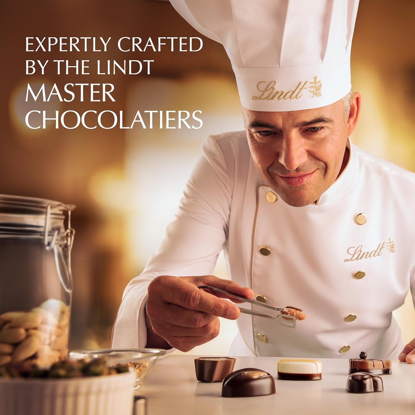 Lindt Swiss Luxury Selection Assorted Chocolates,Chocolate Gift Box,14.6 oz Gift