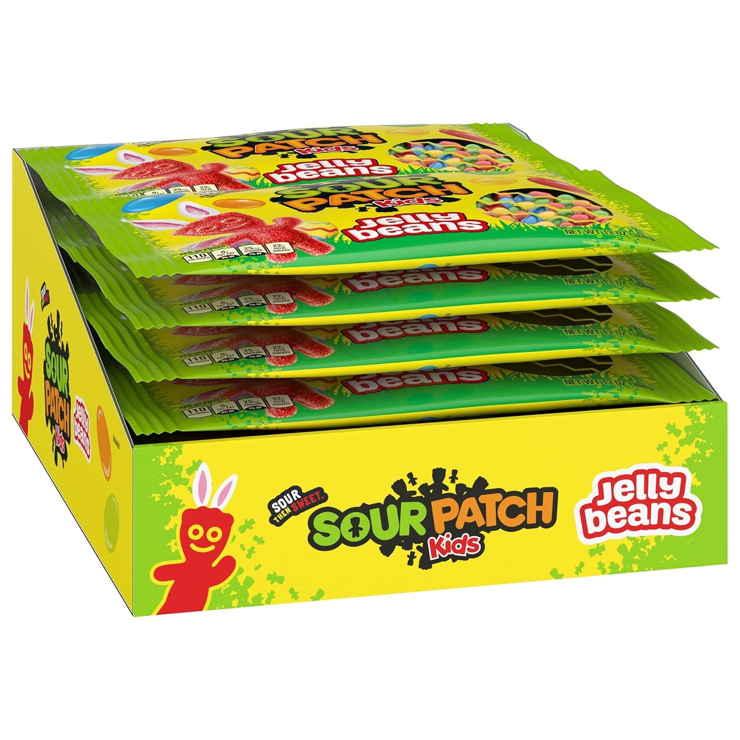SOUR PATCH KIDS Jelly Beans, Easter Candy, 12-13 oz Bags