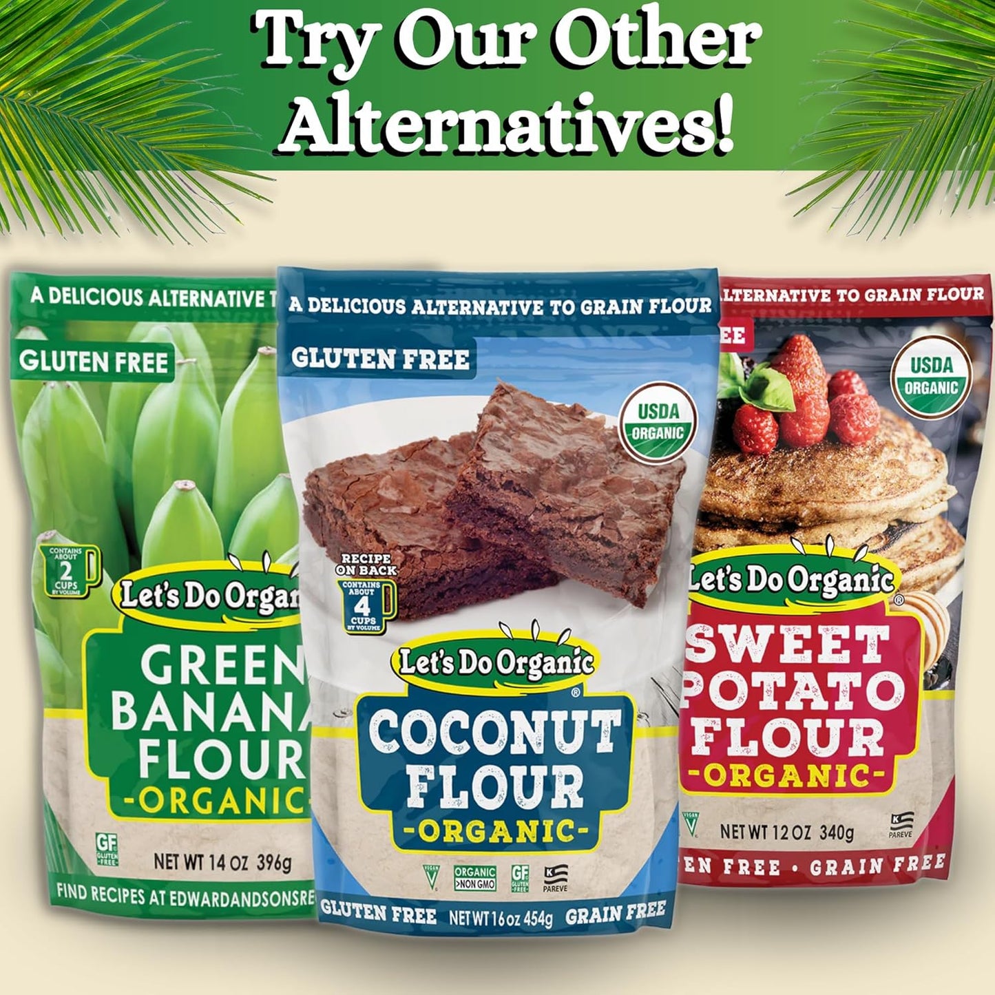 Coconut Flour 16 oz bags (Case Pack of 6)