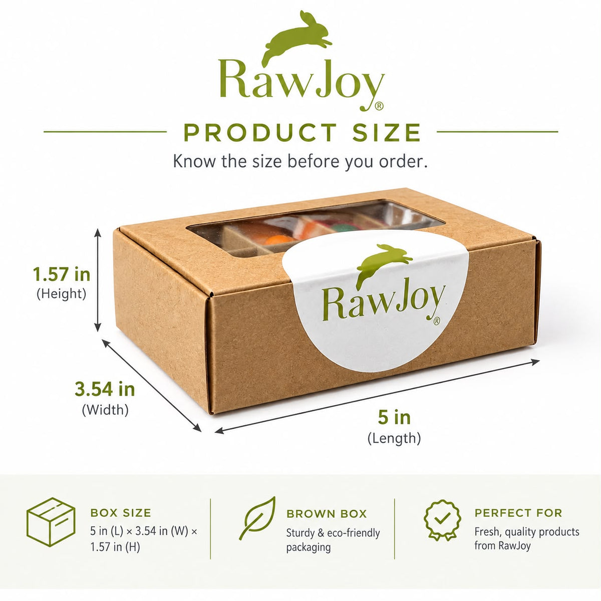 RawJoy Mini Candy Collection Box