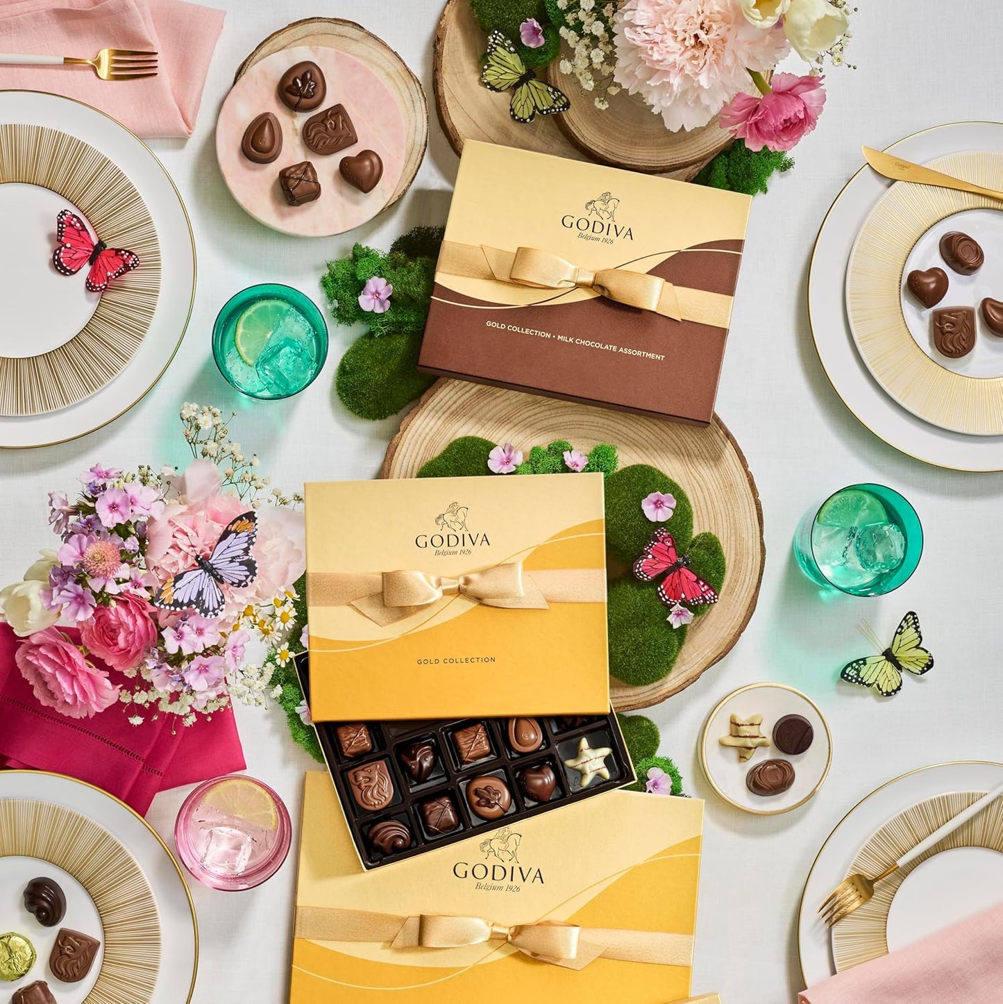 Godiva New York 19 pieces 6.9 oz box