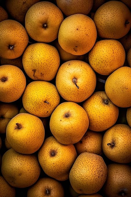 Fresh delicious Apple Pears by RawJoy Farms