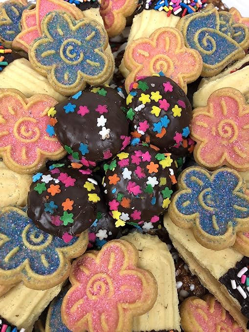 Gourmet Springtime Flower Cookies Platter – Best Cookies (5lb) 5 Pound