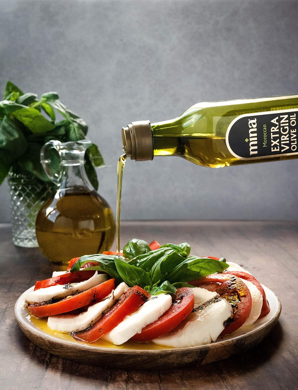 Mina Extra Virgin Olive Oil Single Origin Gourmet Moroccan Olive Oil Cold 16.9 os