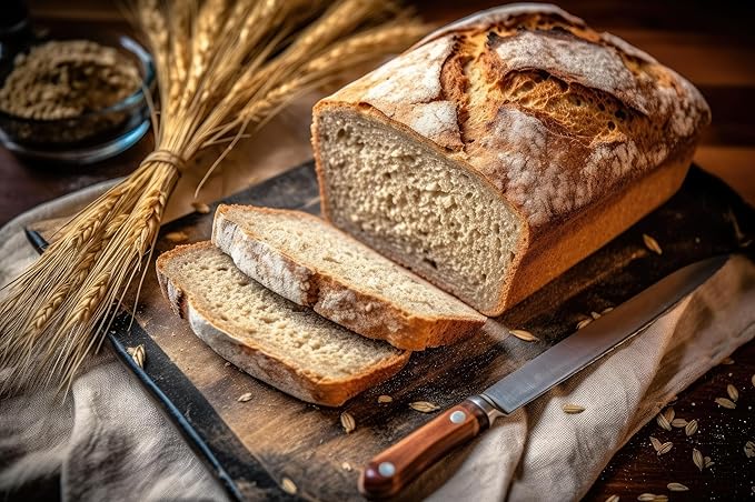 Fresh Baked Wheat Bread By RawJoy