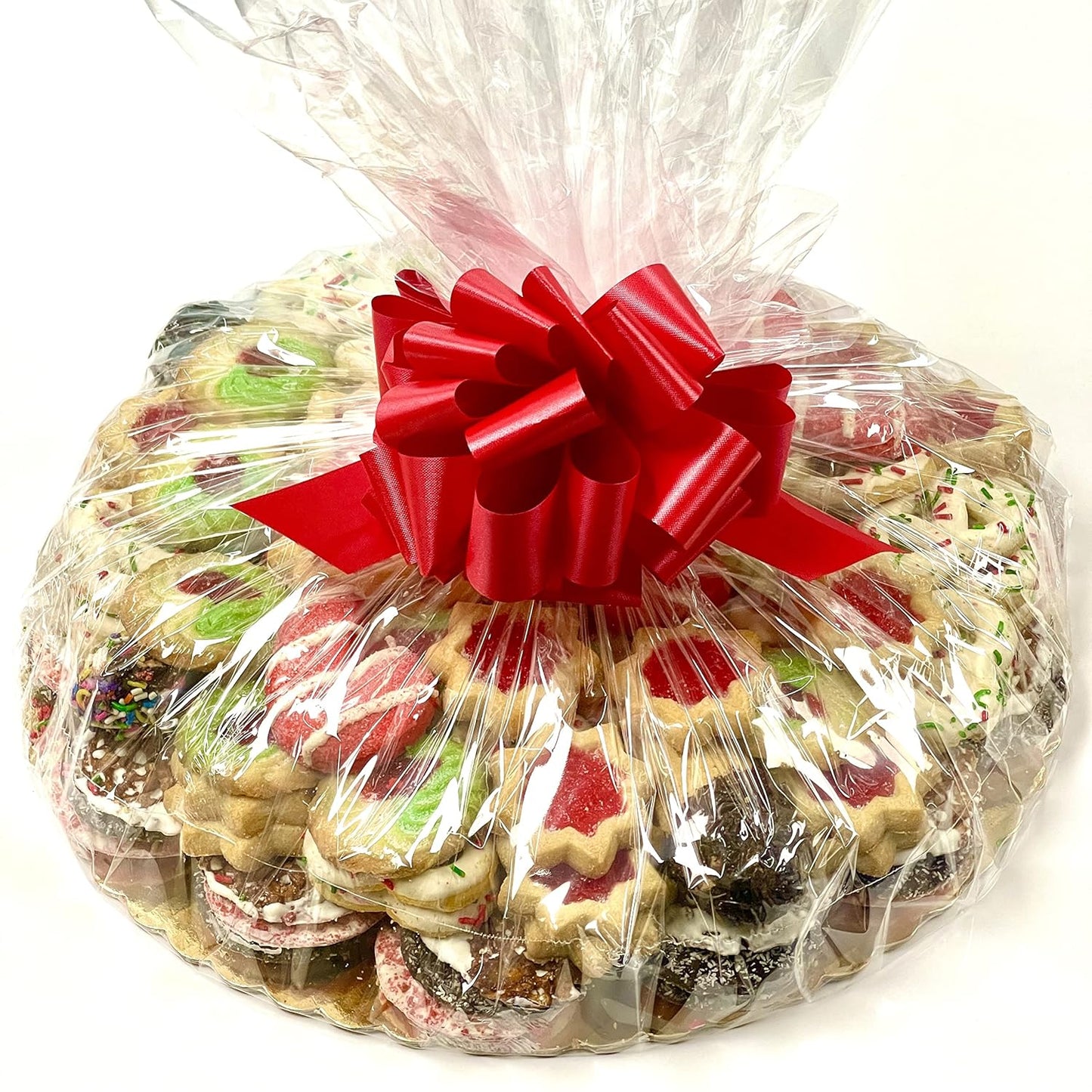 Best Cookies - 5 lb. Gourmet Christmas Cookies Platter | Christmas Gift Baskets with 125+ Cookies