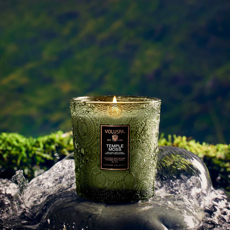 Voluspa Temple Moss 9.5 oz Classic Candle