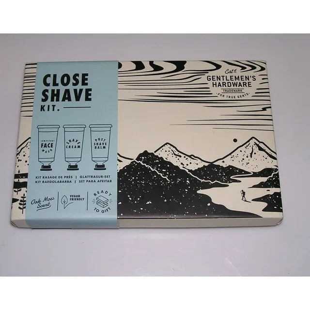 Gentlemen’s Hardware Close Shave Kit
