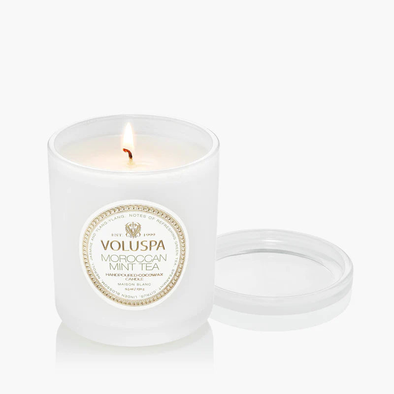 VOLUSPA MOROCCAN MINT TEA - 9.5 OZ Handpoured Cocowax Candle