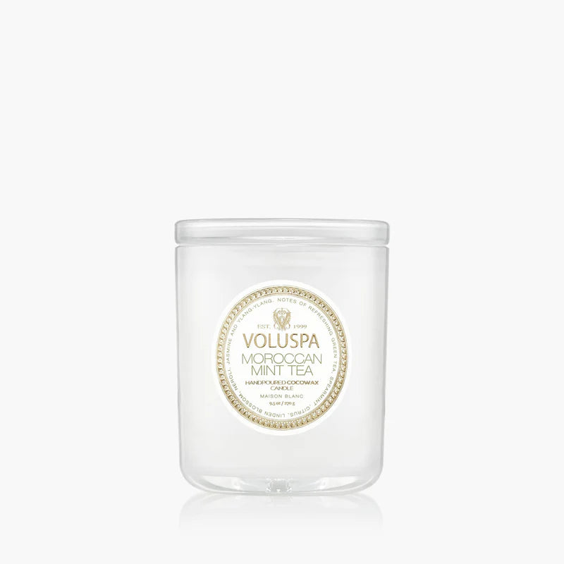 VOLUSPA MOROCCAN MINT TEA - 9.5 OZ Handpoured Cocowax Candle