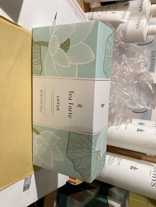 Tea Forte Petite Presentation Box Lotus 10 Infusers