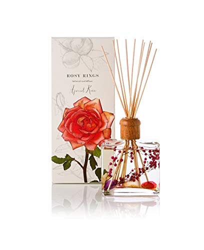 Rosy Rings Botanical Reed Diffuser - Apricot Rose 13oz