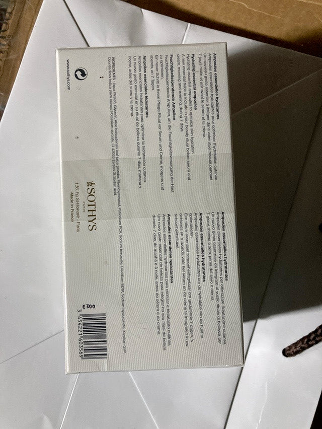 Sothys Hydrating Essential Ampoules