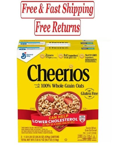 Cheerios Gluten-Free Cold Cereal (20.35 oz., 2 pk.)