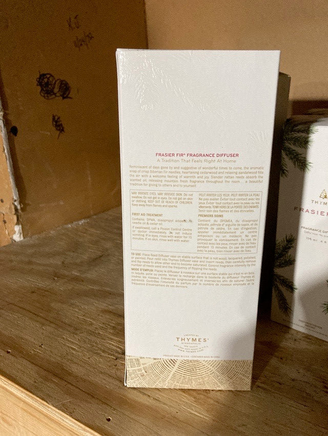 Thymes Frasier Fir Reed Diffuser 7 oz