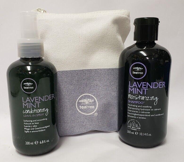 Paul Mitchell Tea Tree Shampoo 10.14 oz & Conditioning Spray Duo Lavender Mint