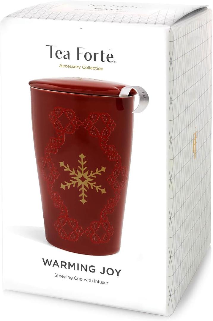 Tea Forte Limited Edition 2025 Christmas Warming Joy Kati Cup